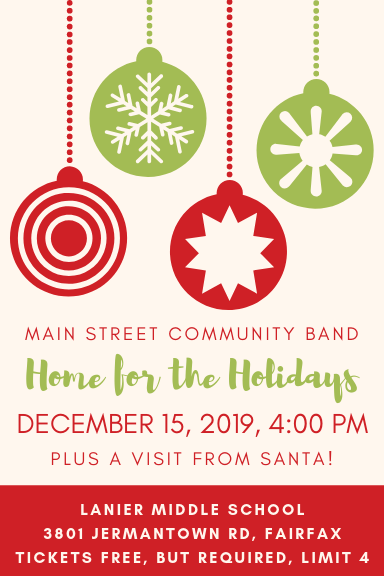 MSCB Dec 2019 Home for the Holidays Poster