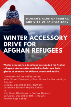 Refugees hat drive poster