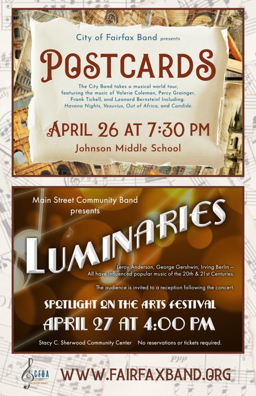April Concerts Spotlighting Great Music!